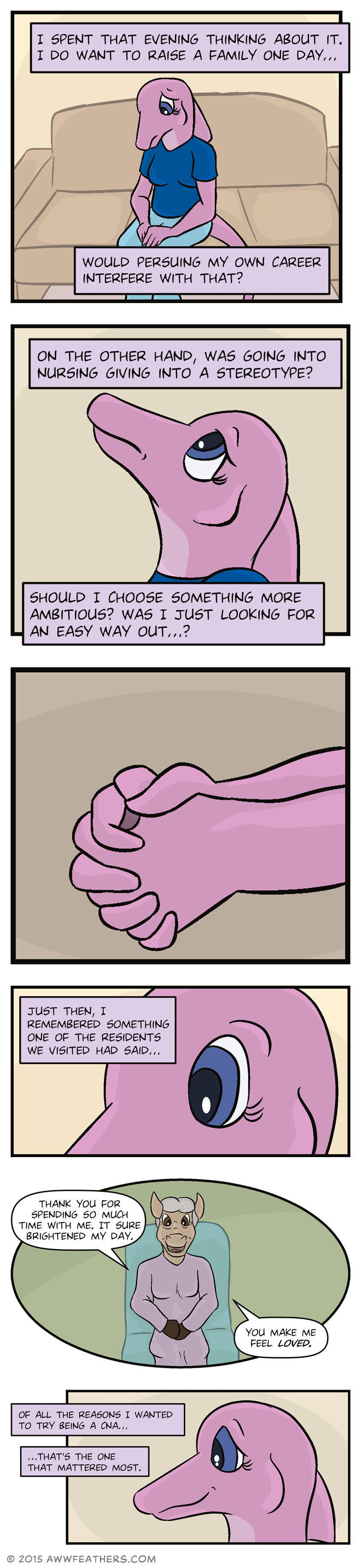 Comic page: Major Decision 6